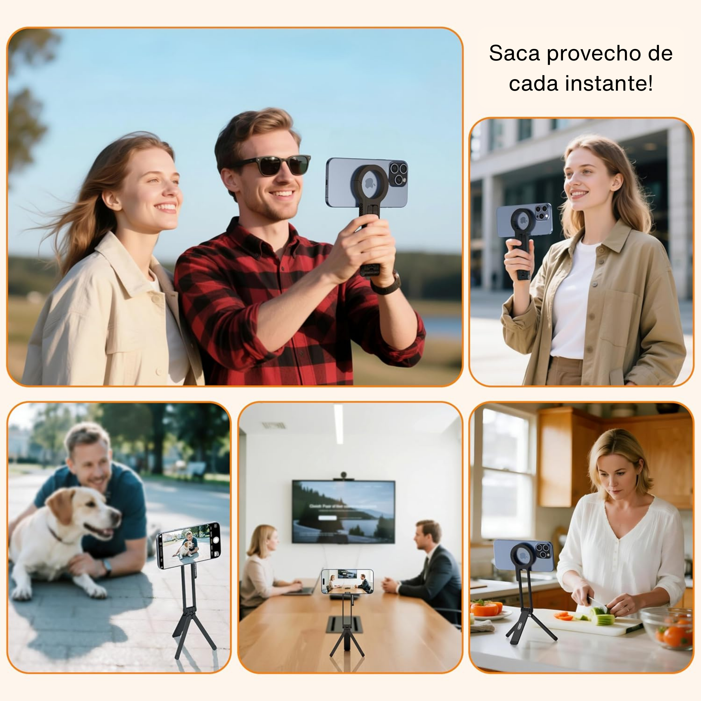 Trípode Magnético de Bolsillo