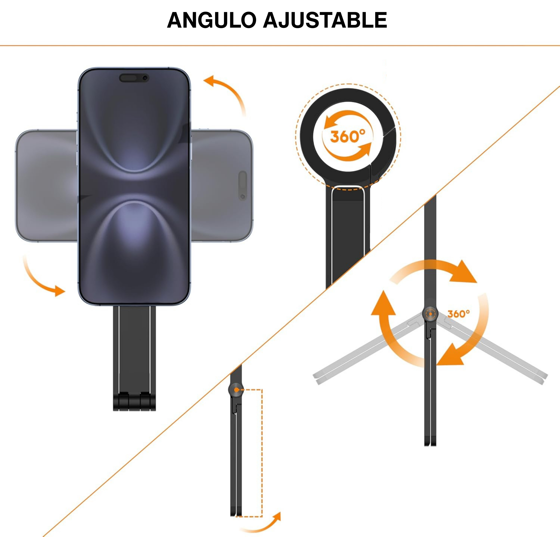 Trípode Magnético de Bolsillo