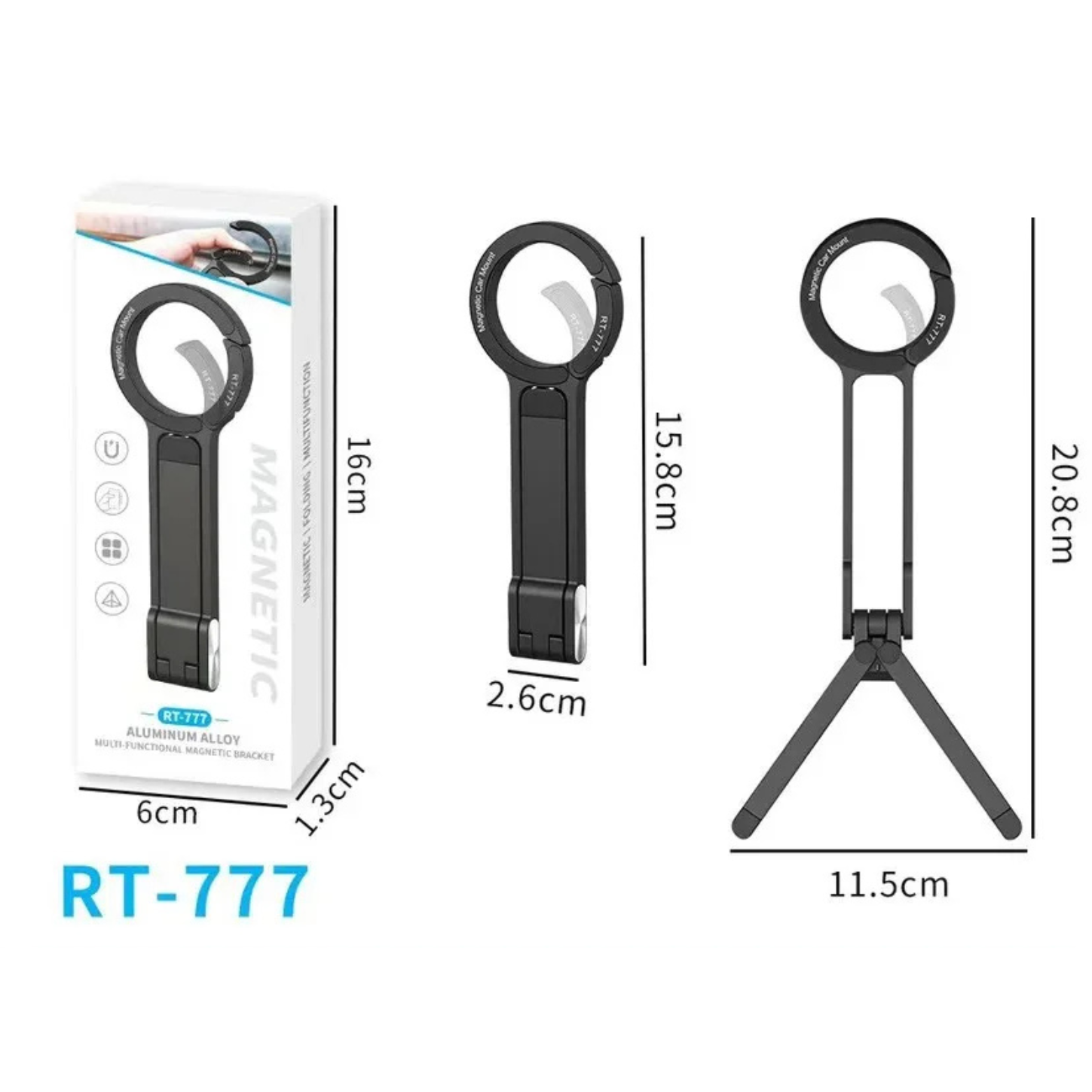 Trípode Magnético de Bolsillo