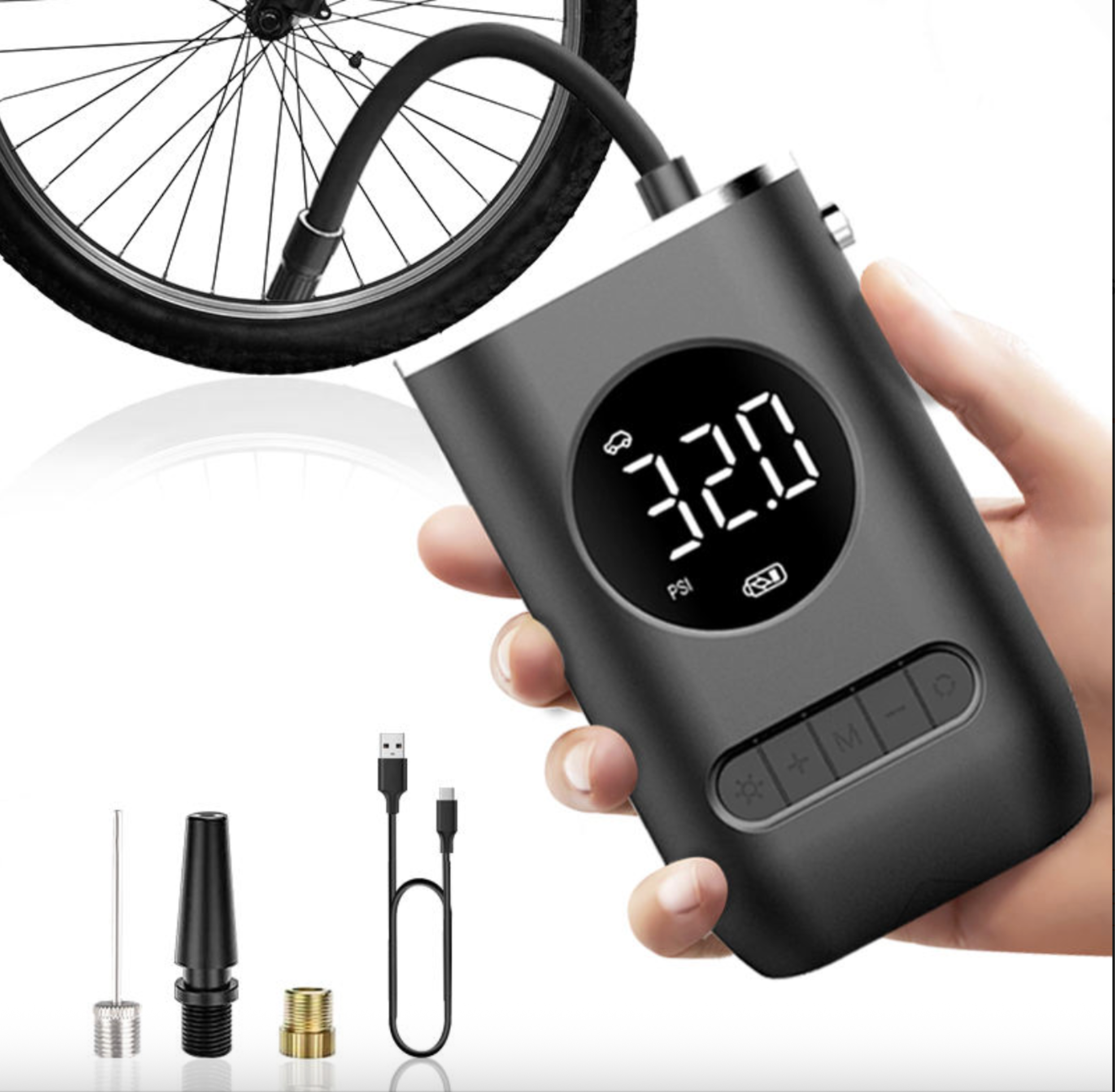 Inflador Eléctrico Portátil